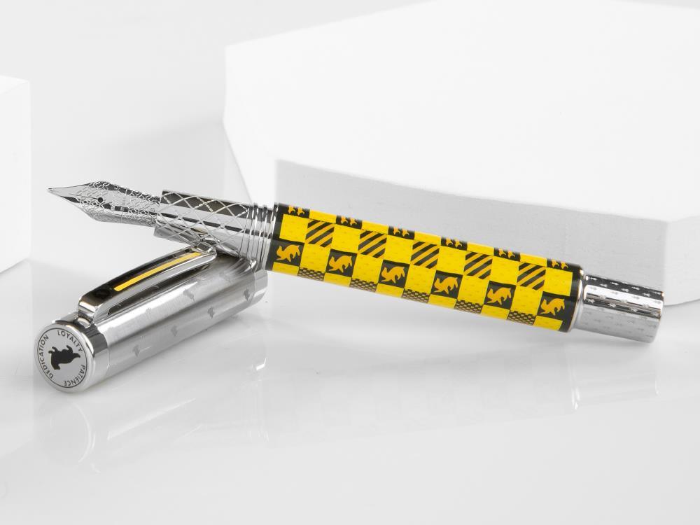 Montegrappa Harry Potter Hufflepuff Fountain Pen, Yellow, ISHPR-HP