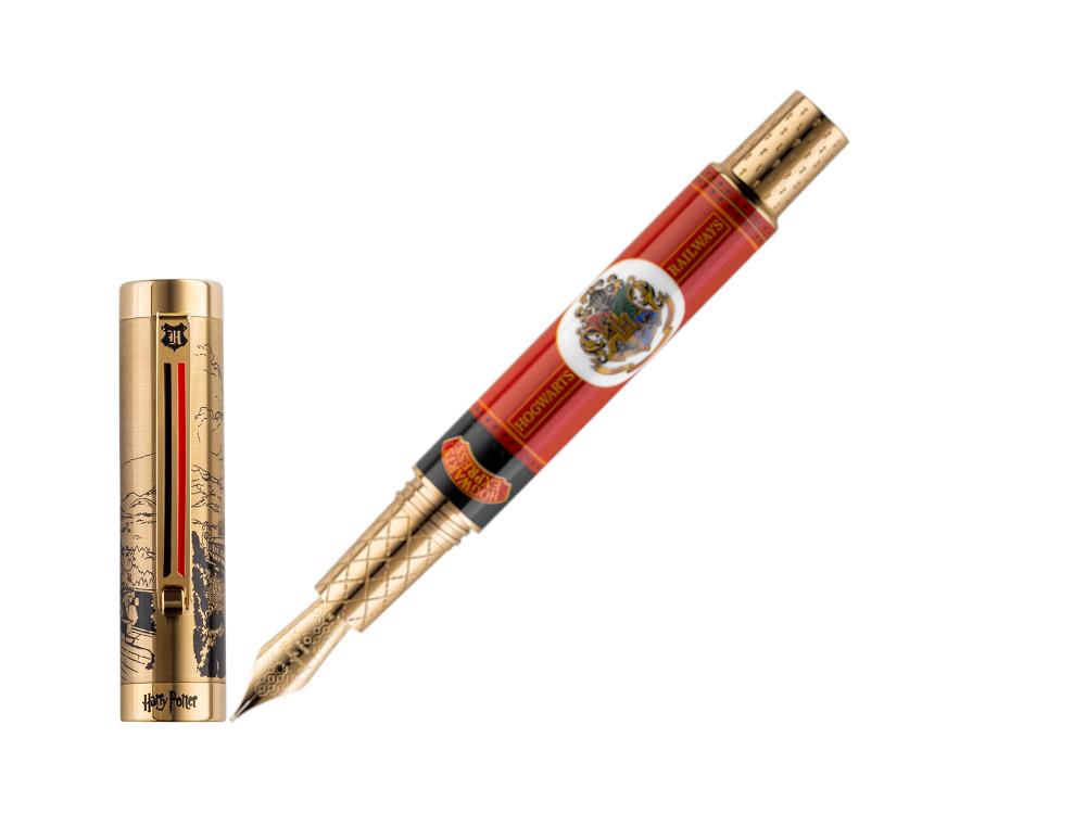 Montegrappa Harry Potter: Platform 9¾ Fountain Pen, Steel, ISHPR-PF