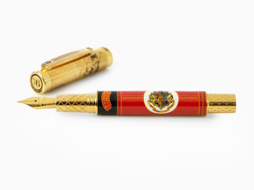 Montegrappa Harry Potter: Platform 9¾ Fountain Pen, Steel, ISHPR-PF