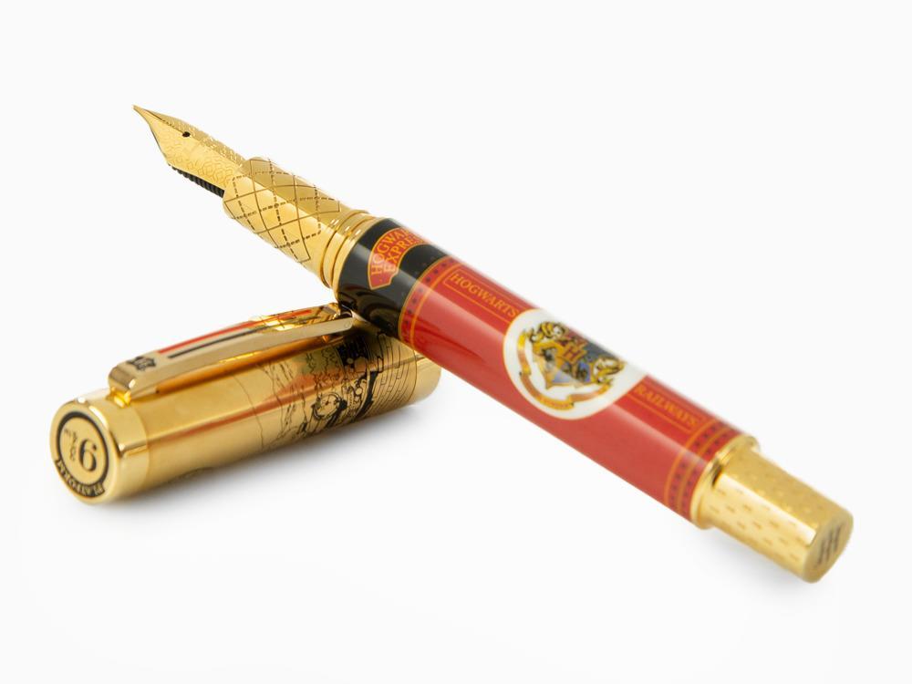 Montegrappa Harry Potter: Platform 9¾ Fountain Pen, Steel, ISHPR-PF