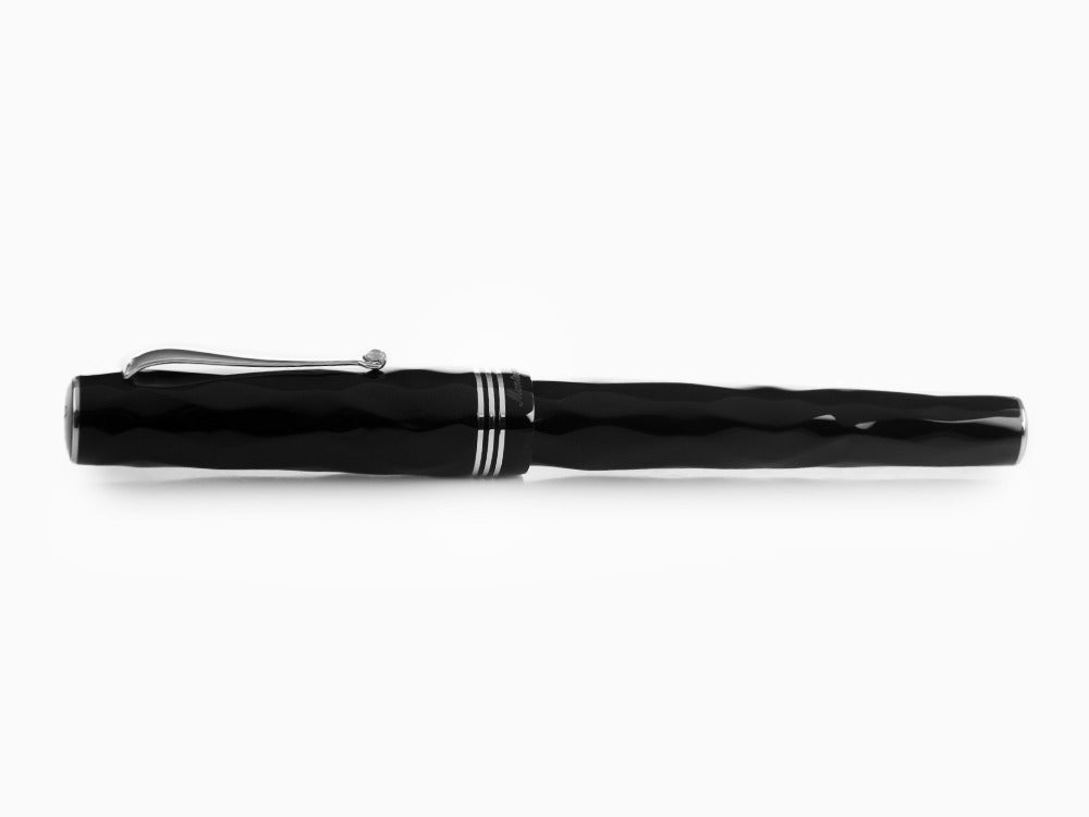 Montegrappa Brenta Fountain Pen, Black, 14k Gold, ISRBT-4C