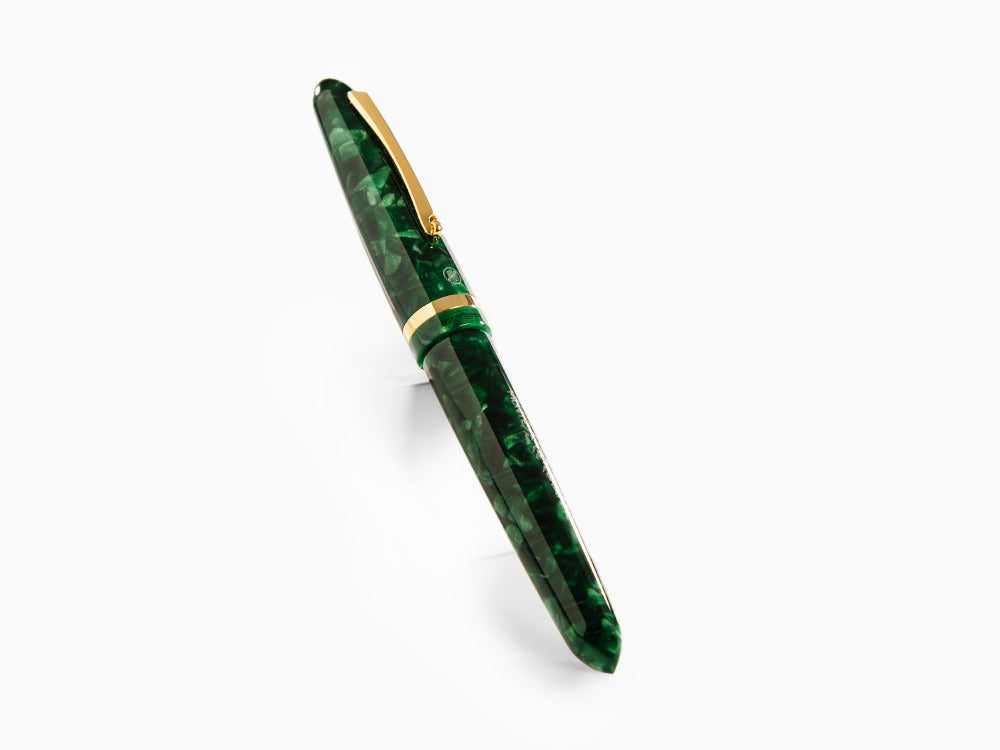 Montegrappa Venetia Vintage Conifer Fountain Pen,Steel, ISVEN-AG