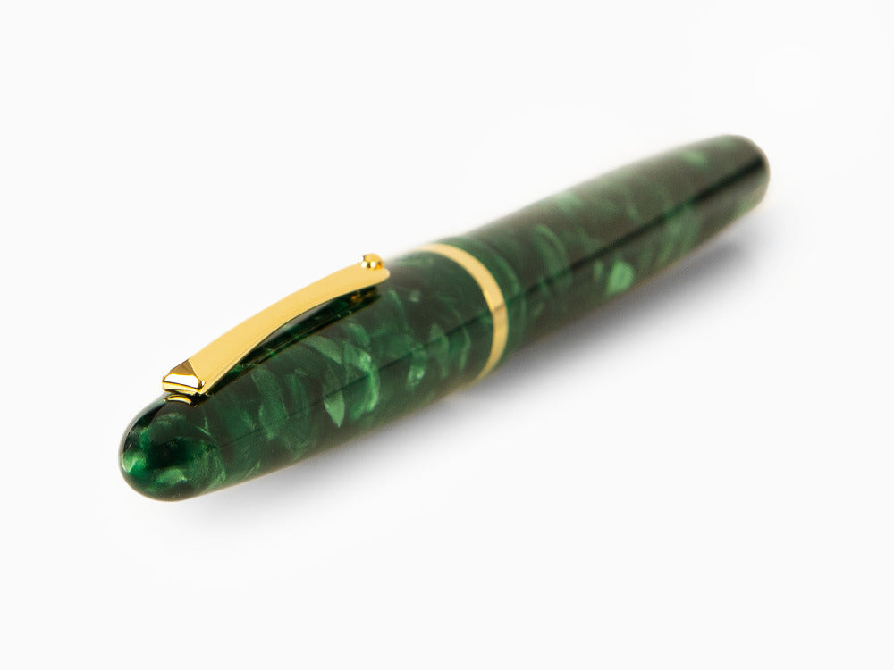 Montegrappa Venetia Vintage Conifer Fountain Pen,Steel, ISVEN-AG