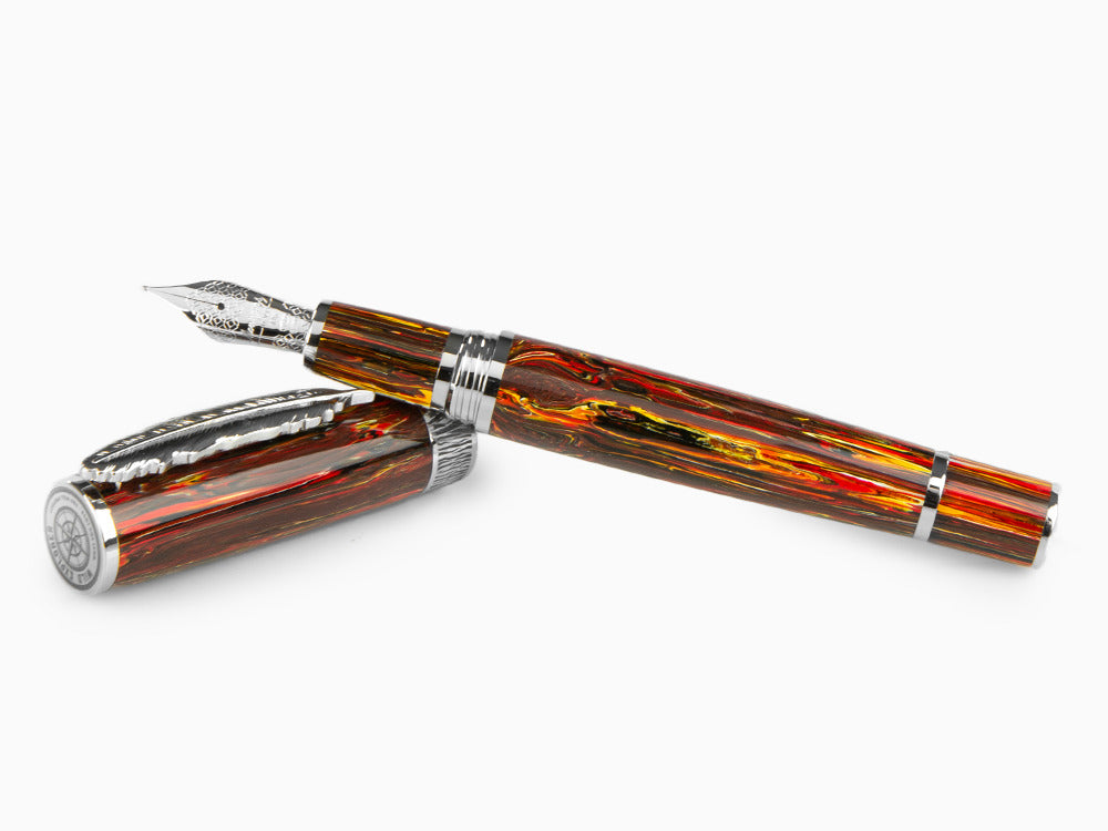 Montegrappa Wild Savannah Sunset Fountain Pen, Limited Edition, ISWDR-SA