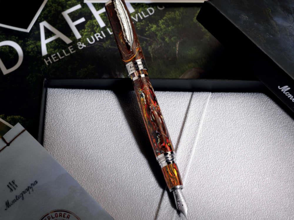 Montegrappa Wild Savannah Sunset Fountain Pen, Limited Edition, ISWDR-SA