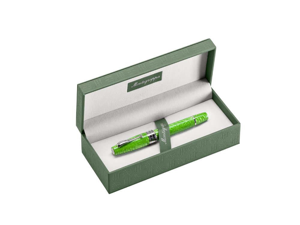 Montegrappa Regal Year Of The Dragon Green Mamba Fountain Pen, ISYDN-IG