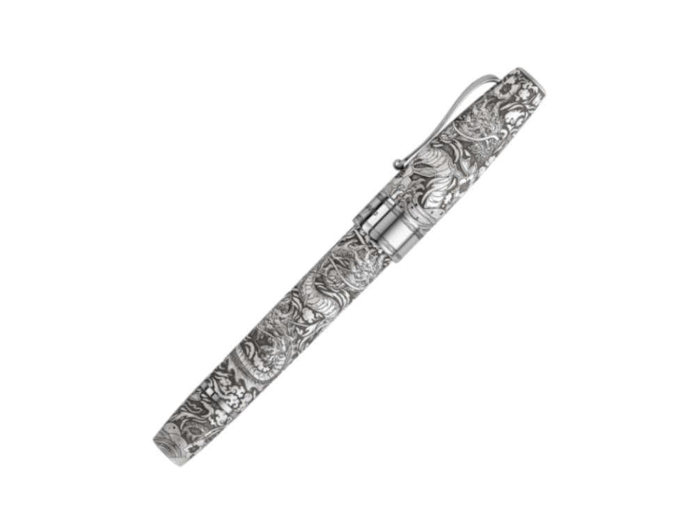 Montegrappa Imperial Year Of The Dragon Fountain Pen, Limit Ed, ISYDN-SE