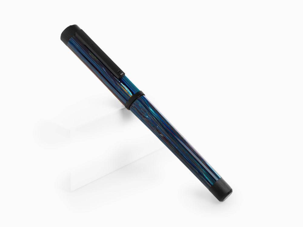 Montegrappa Zero Zodiac Libra Fountain Pen, Steel, ISZEZ-IC-B8