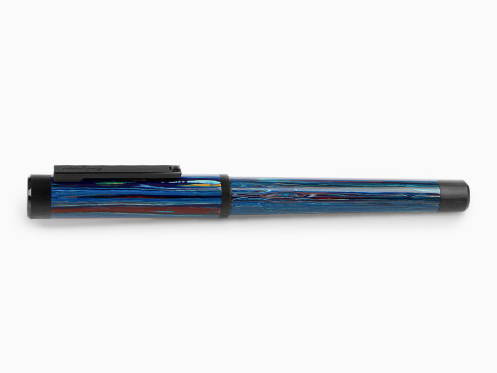 Montegrappa Zero Zodiac Libra Fountain Pen, Steel, ISZEZ-IC-B8