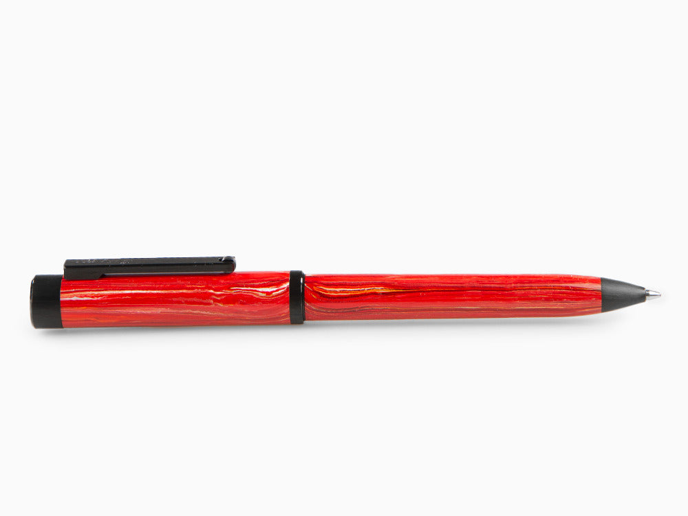 Montegrappa Zero Zodiac Aries Ballpoint pen, Red, Stainless PVD, ISZEZBIC-R3