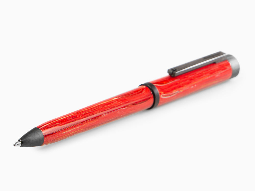 Montegrappa Zero Zodiac Aries Ballpoint pen, Red, Stainless PVD, ISZEZBIC-R3