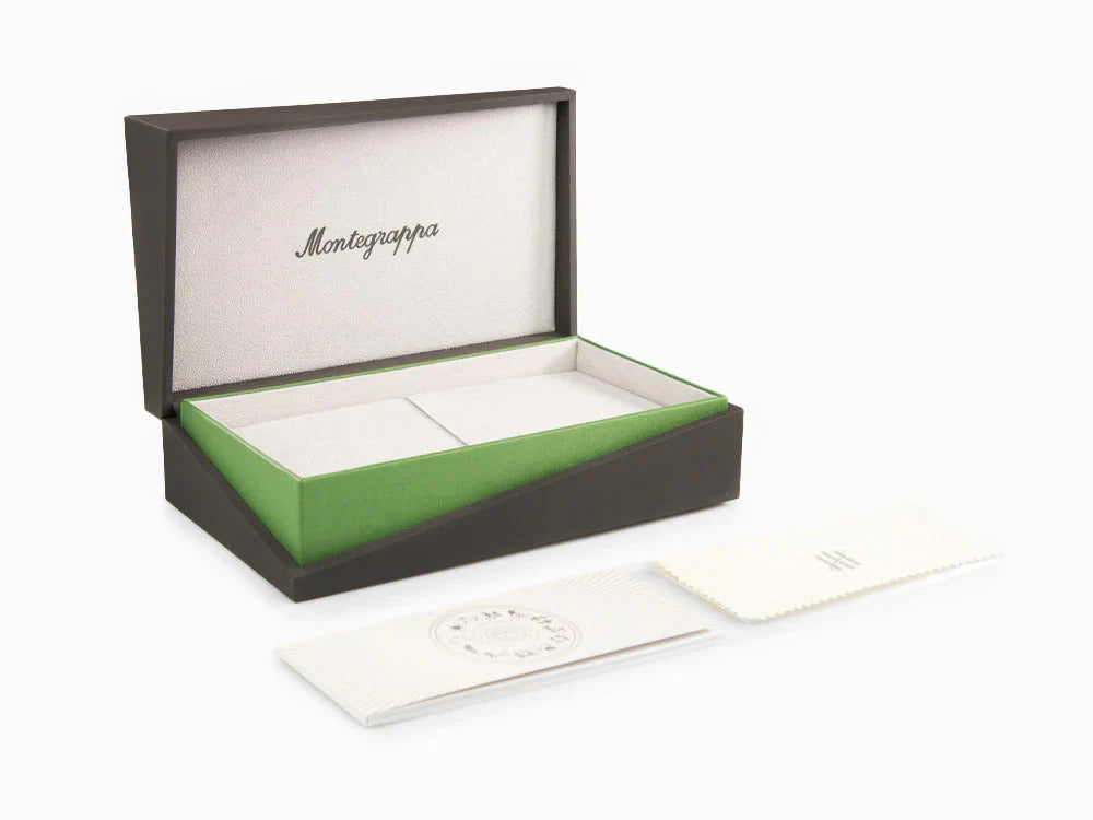 Montegrappa Zero Zodiac Virgo Ballpoint pen, Green, Stainless Steel, ISZEZBIP-G8