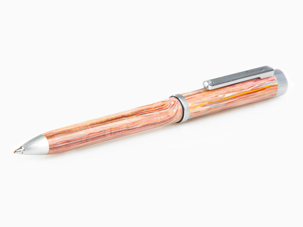 Montegrappa Zero Zodiac Pisces Ballpoint pen, Pink, Stainless Steel, ISZEZBIP-S2