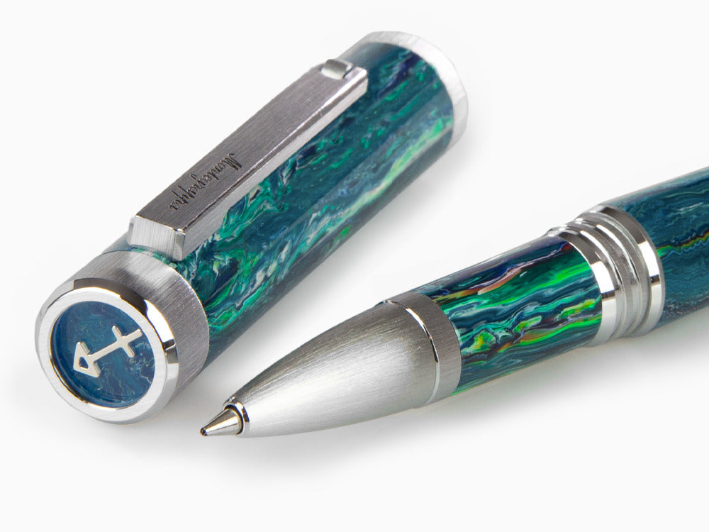 Montegrappa Zero Zodiac Sagittarius Rollerball pen, Montegrappite, ISZEZRIP-G10