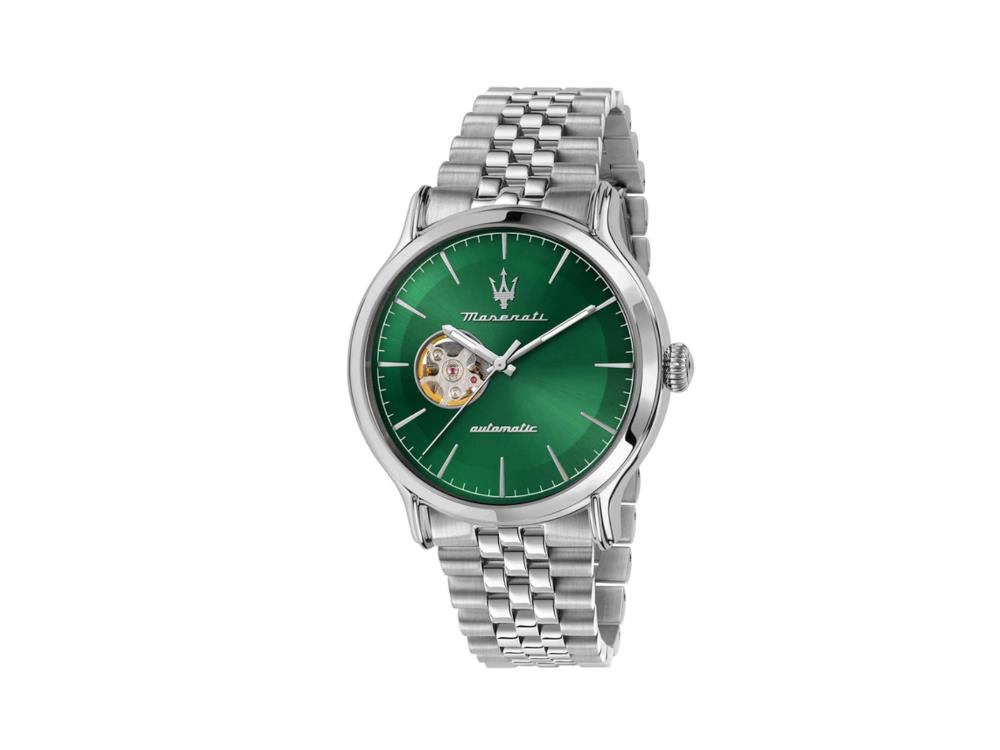 Maserati Epoca Automatic Watch, Green, 42 mm, Mineral crystal, R8823118010