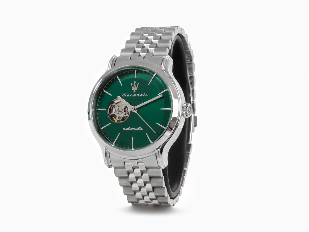 Maserati Epoca Automatic Watch, Green, 42 mm, Mineral crystal, R8823118010