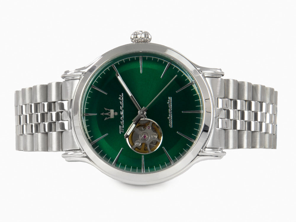 Maserati Epoca Automatic Watch, Green, 42 mm, Mineral crystal, R8823118010