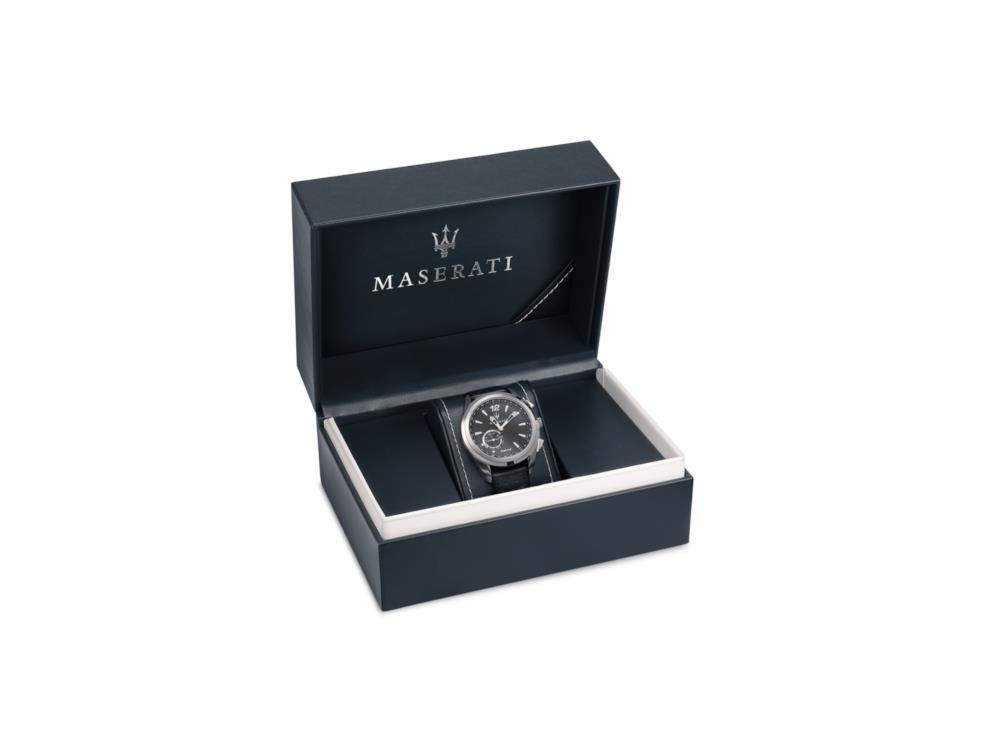 Maserati Traguardo Hybrid Quartz Watch, Grey, 45 mm, R8851112001