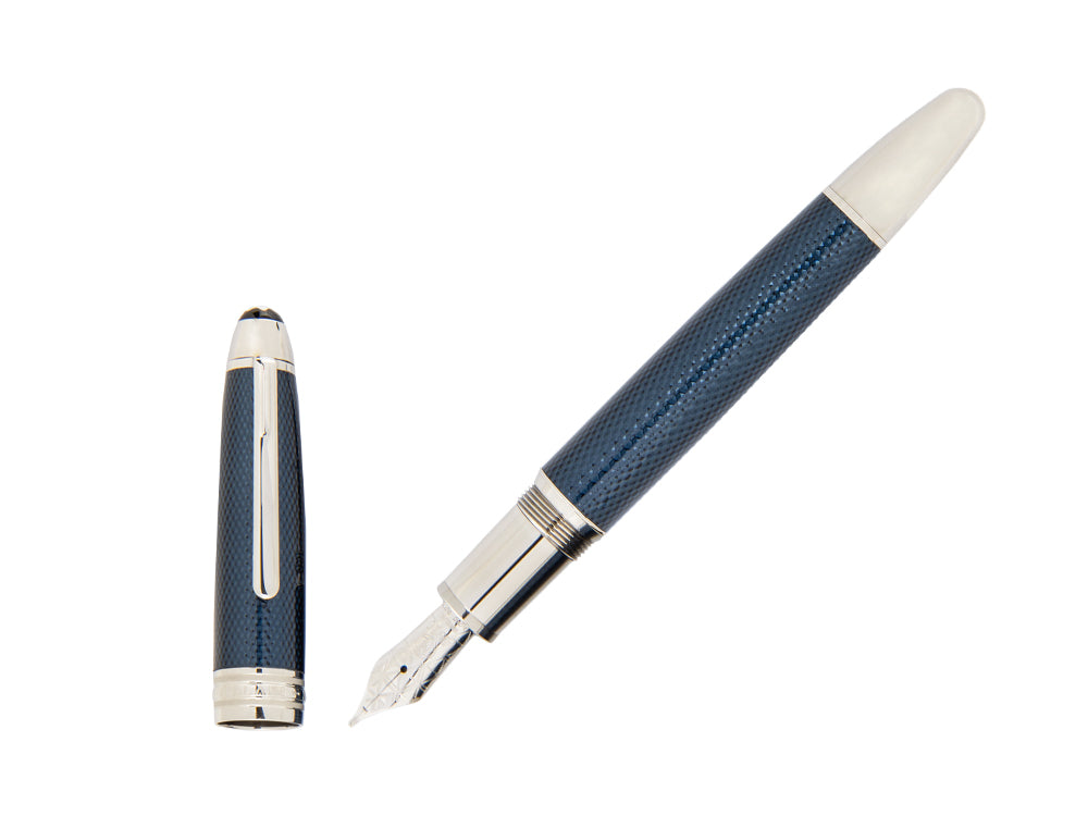 Montblanc Meisterstück Solitaire Blue Hour LeGrand Fountain Pen, 112889