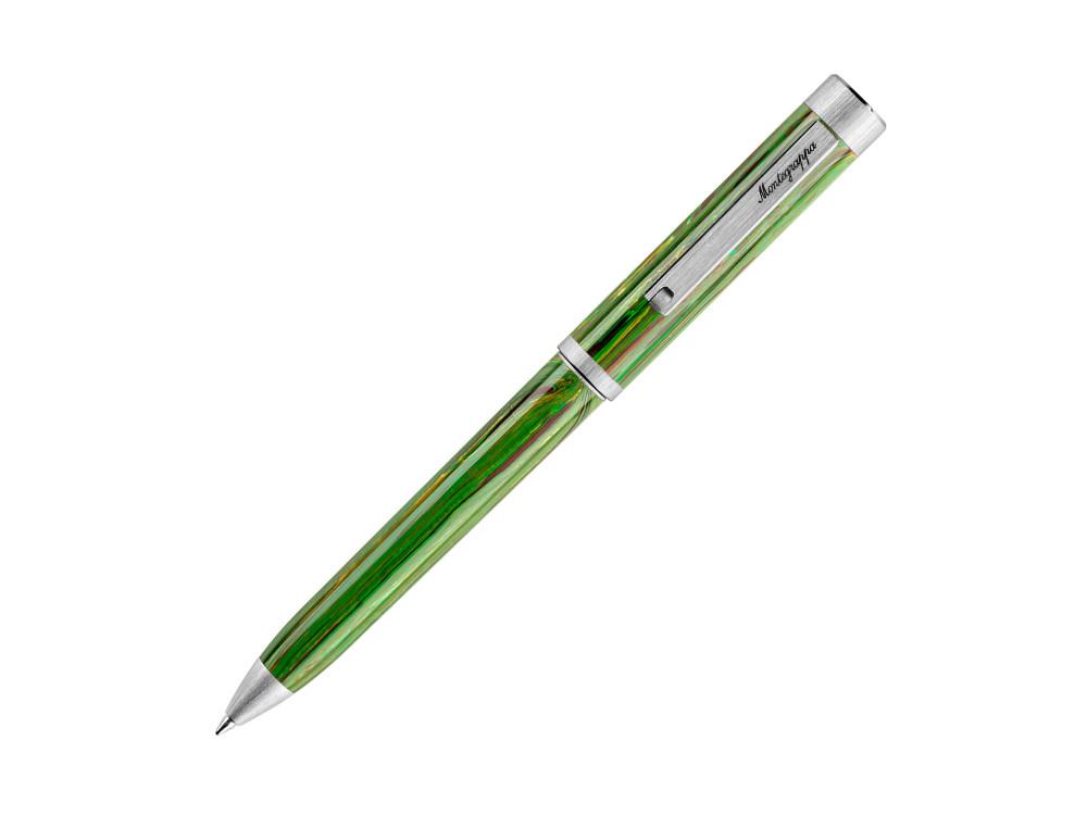 Montegrappa Zero Zodiac Virgo Ballpoint pen, Green, Stainless Steel, ISZEZBIP-G8