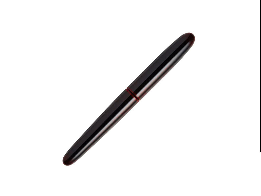 Nakaya Cigar Portable Fountain Pen, Aka-Tamenuri, Ebonite