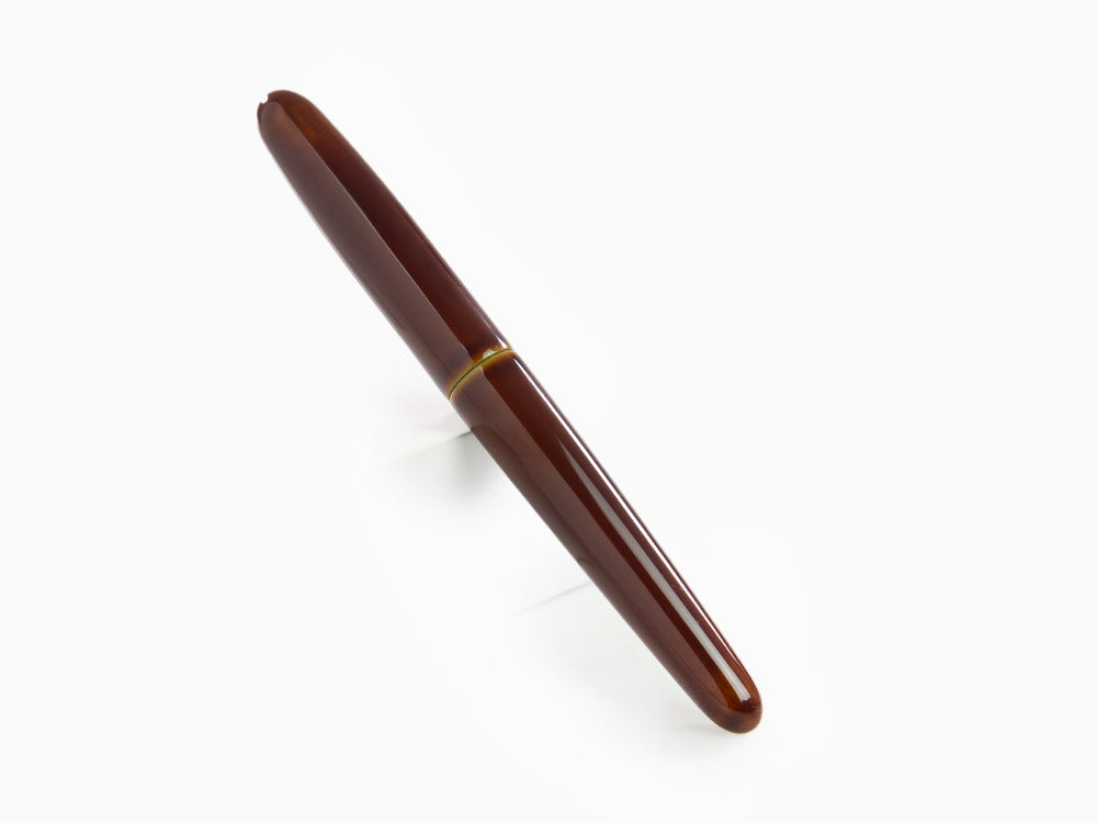 Nakaya Cigar Heki-Tamenuri Fountain Pen Portable, Ebonite Urushi lacquer