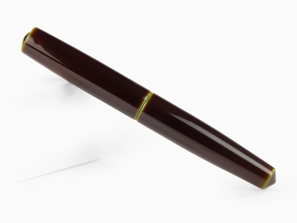 Nakaya Cigar Piccolo Heki Tamenuri Fountain Pen, Ebonite