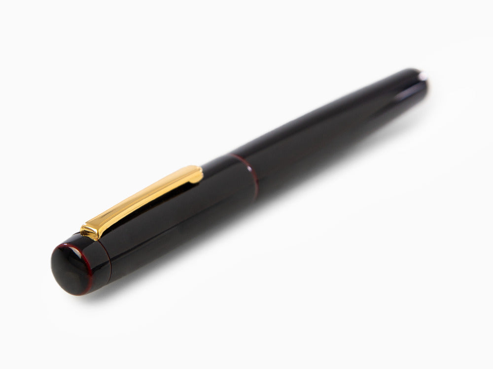 Nakaya Neo-Standard Kuro-Tamenuri Fountain Pen, Ebonite Urushi lacquer