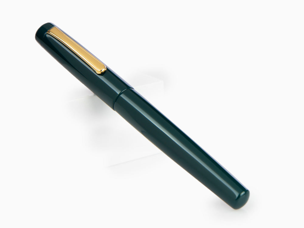 Nakaya Neo-Standard Fountain Pen, Midori, Ebonite and Urushi, 14k Gold