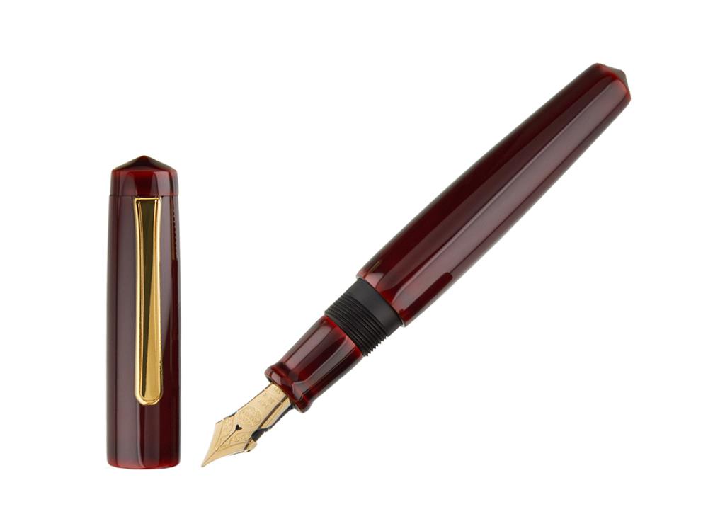 Nakaya Writer Nakaya Writer Piccolo Aka Tamenuri Fountain Pen, Elastic