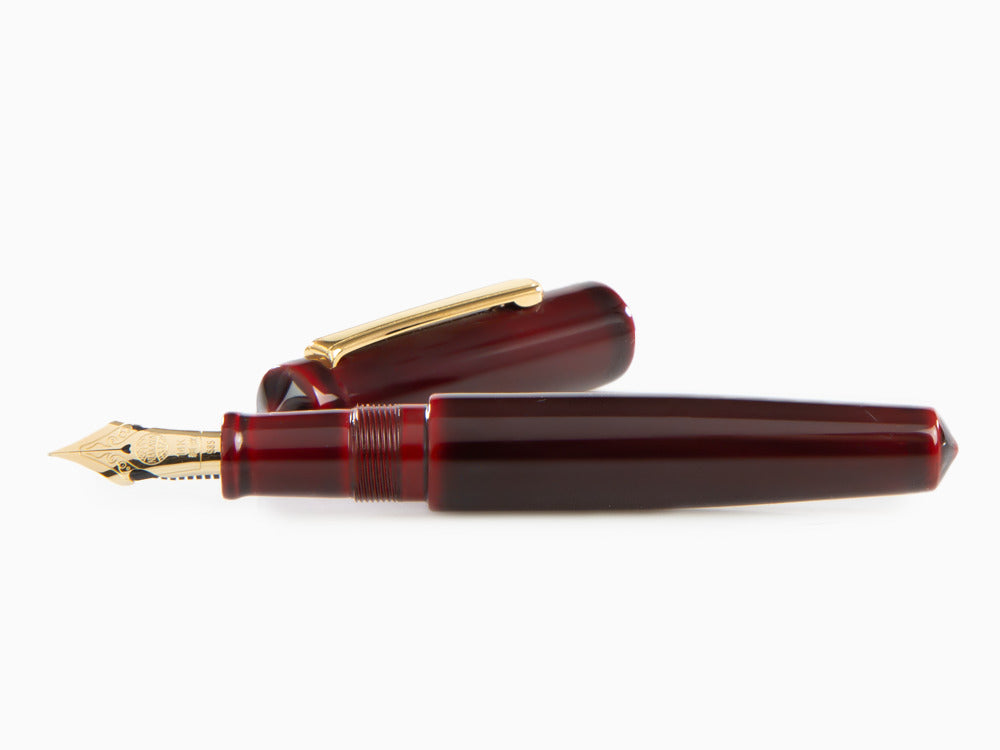 Nakaya Writer Nakaya Writer Piccolo Aka Tamenuri Fountain Pen, Elastic