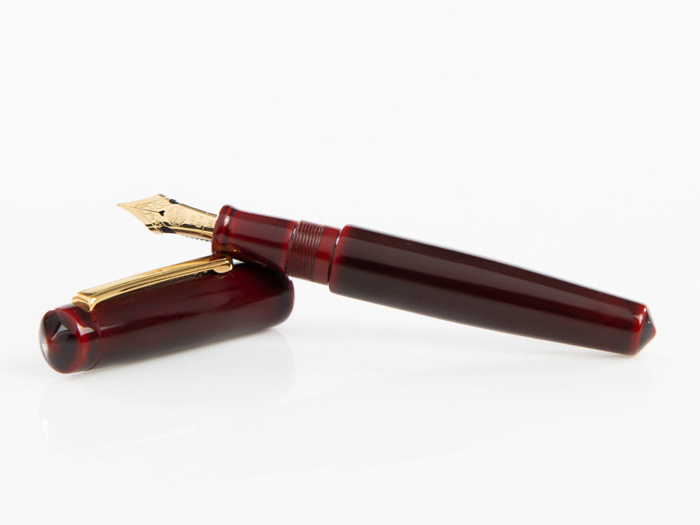 Nakaya Writer Nakaya Writer Piccolo Aka Tamenuri Fountain Pen, Elastic