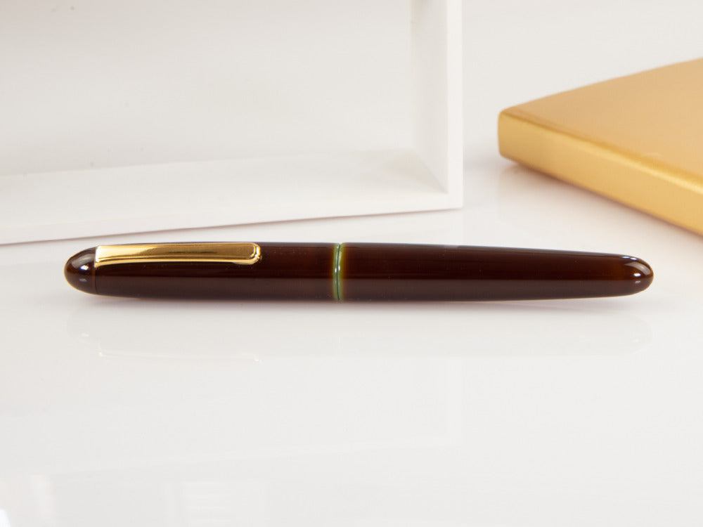 Nakaya Writer Heki-Tamenuri Fountain Pen, Portable, Urushi lacquer