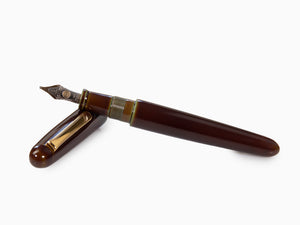 Nakaya Writer Fountain Pen Heki-Tamenuri, Portable, Gold plated, Music