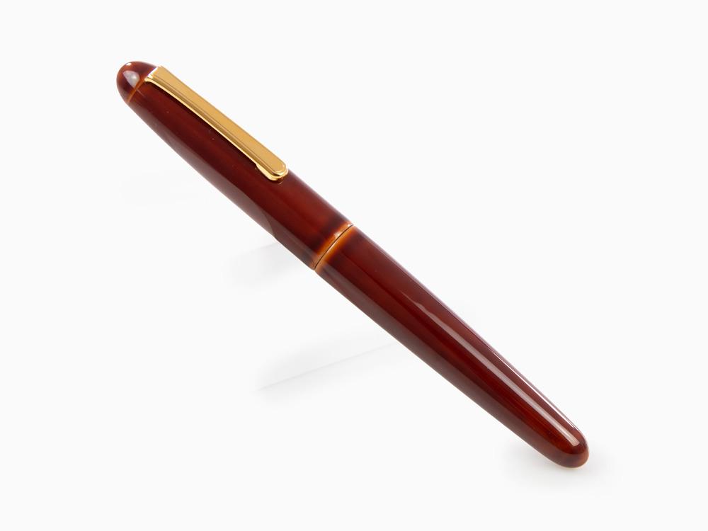 Nakaya Writer Fountain Pen Toki-Tamenuri, Portable, Ebonite, Bicolor nib