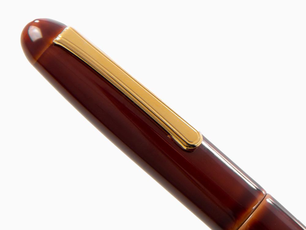 Nakaya Writer Fountain Pen Toki-Tamenuri, Portable, Ebonite, Bicolor nib