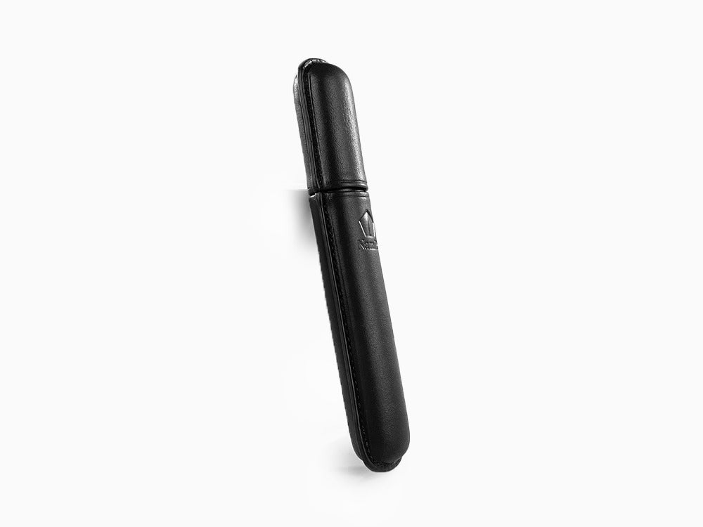 Namiki Yukari Pen Case, Leather, Black, 1 Writing Instrument