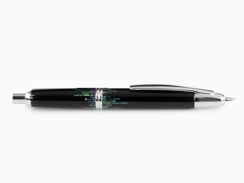 Namiki Capless Raden Stripes Fountain Pen, Lacquer, FC-5000R-SRS-RH