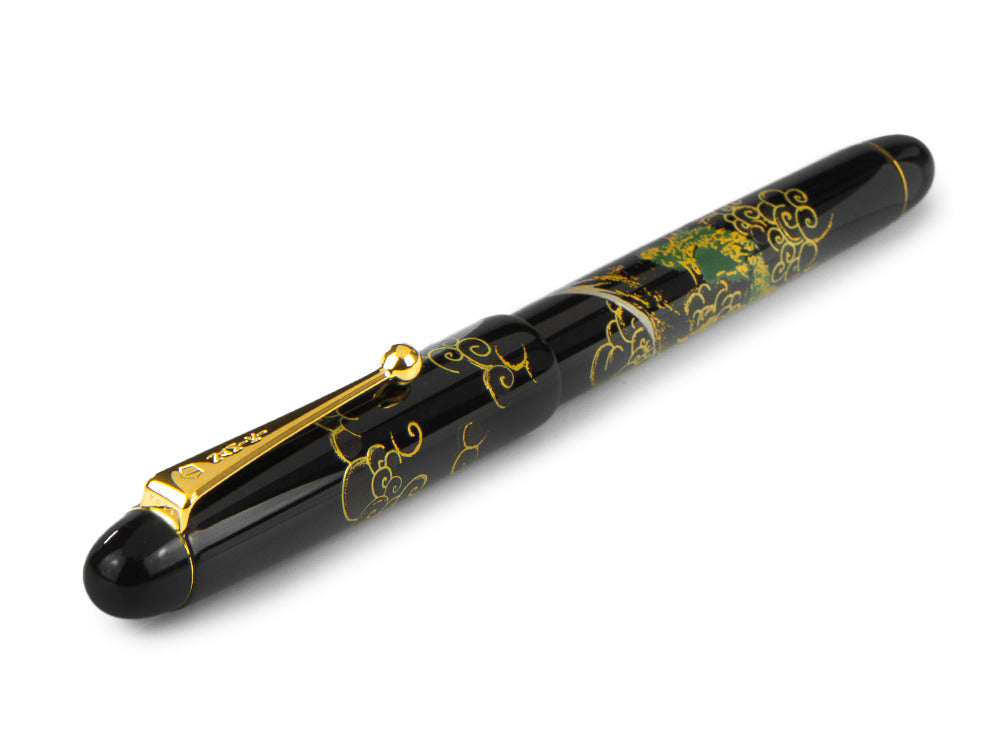 Namiki Nippon Art Mount Fuji and Dragon Fountain Pen, FK-35-SM-FR