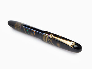 Namiki Yukari Firefly Raden Fountain Pen, Maki-e, Gold trim, FN-15M-RH