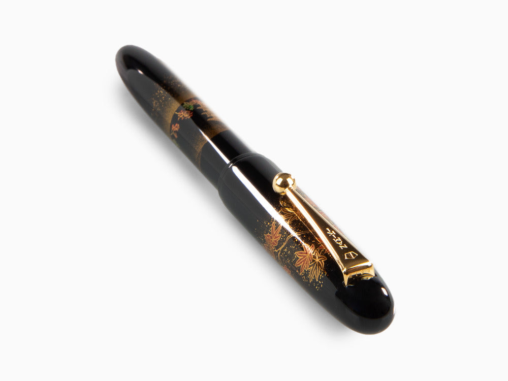 Namiki Yukari Autumn Leaves Fountain Pen, Urushi lacquer, FN-20M-KO