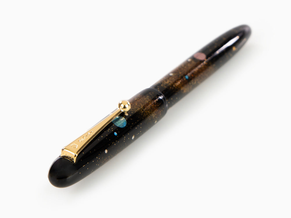 Namiki Yukari Milky Way Fountain Pen, Urushi lacquer, Gold,  FN-20M-RAM