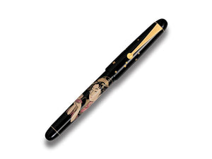 Namiki Nippon Art The 3 Beauties Ukiyo-e Okita Naniwaya Fountain Pen