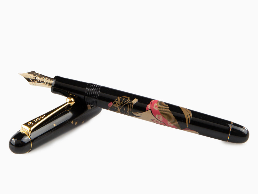 Namiki Nippon Art The 3 Beauties Ukiyo-e Okita Naniwaya Fountain Pen