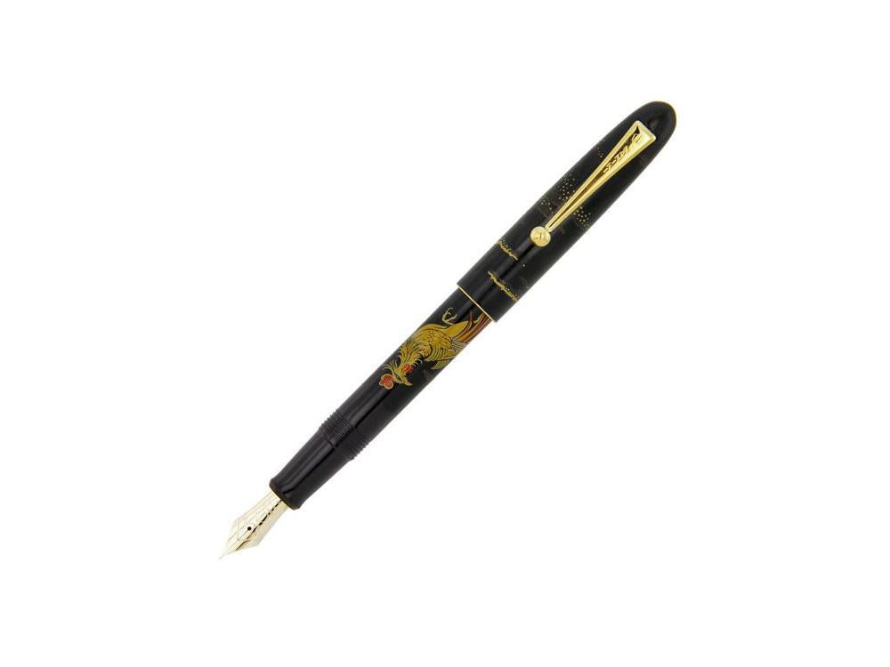 Namiki Nippon Art Chinese Phoenix Fountain Pen, Maki-e, FN-5M-HZ