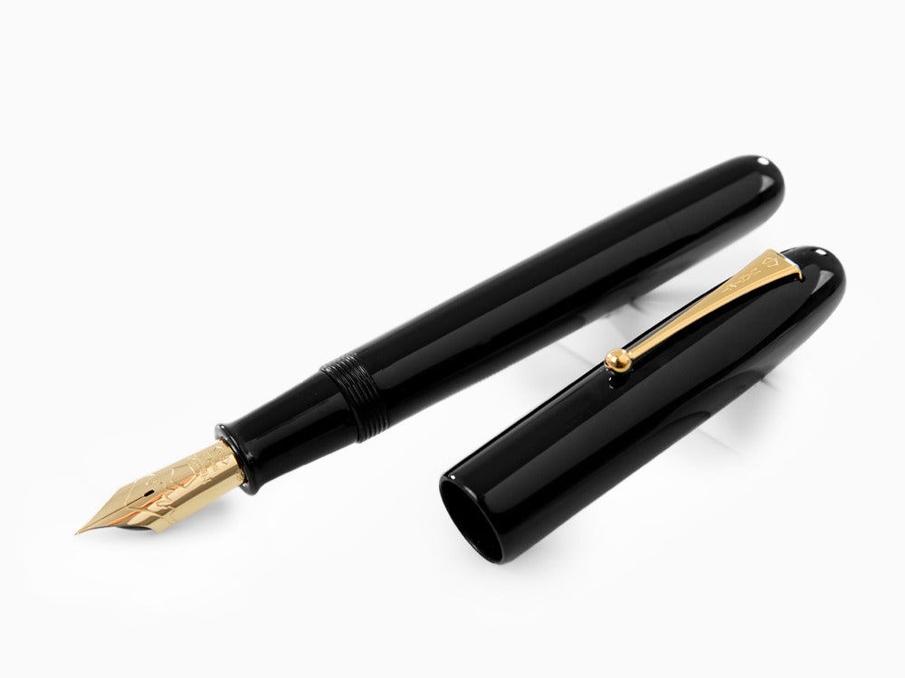 Namiki Emperor Urushi Black lacquer No.50 Fountain Pen, Gold, FNF-148S-B