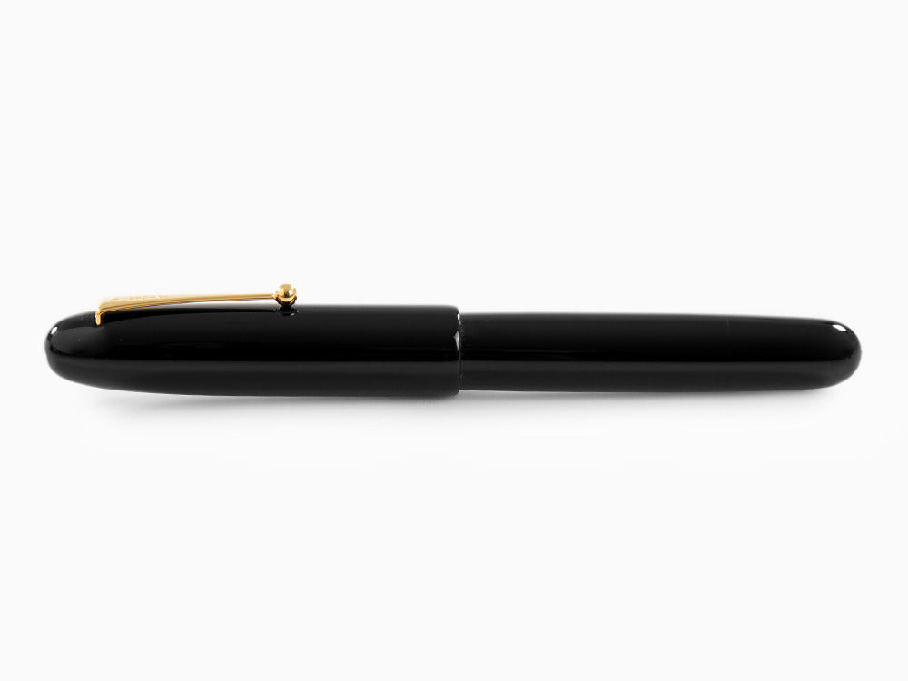 Namiki Emperor Urushi Black lacquer No.50 Fountain Pen, Gold, FNF-148S-B