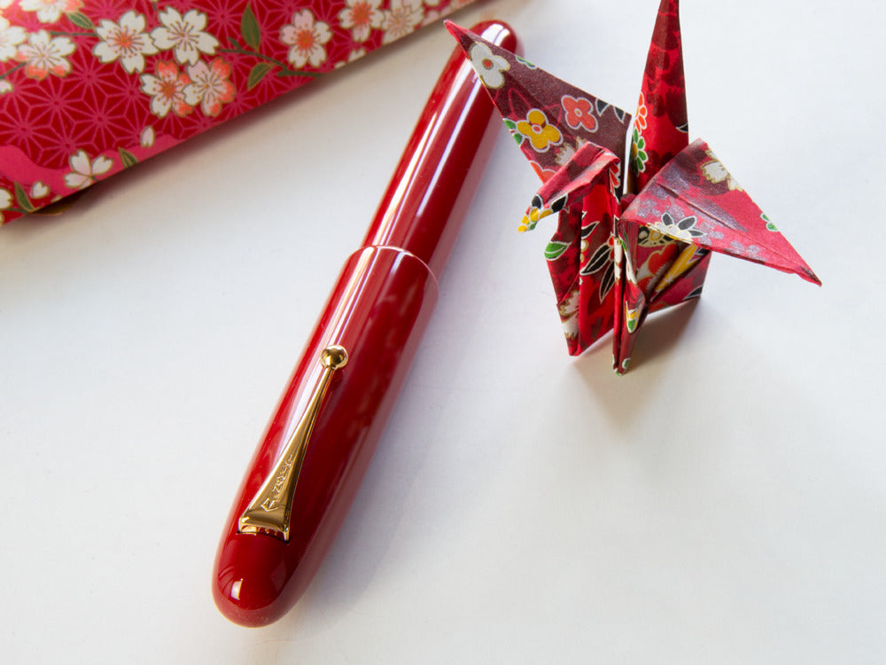 Namiki Emperor Urushi Lacquer Vermilion No.50 Fountain Pen, FNF-148S-R