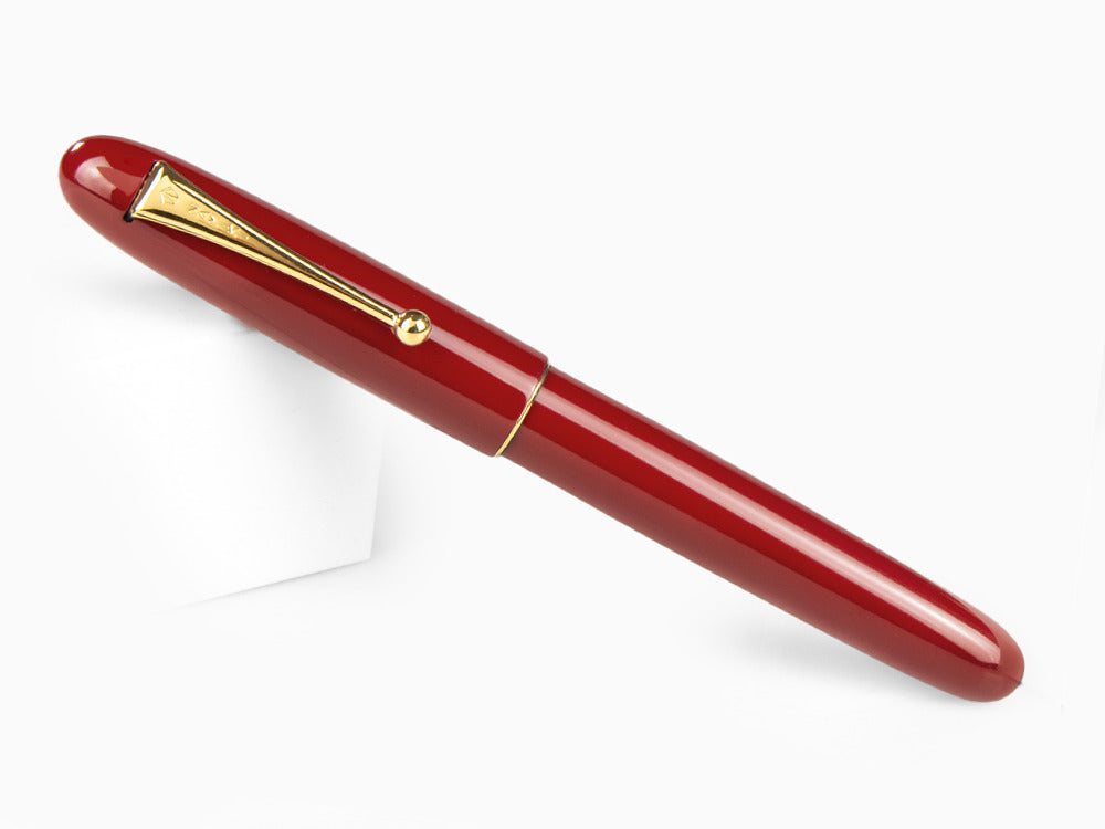 Namiki Yukari Urushi Lacquer Vermilion No.20 Fountain Pen, FNK-128S-R