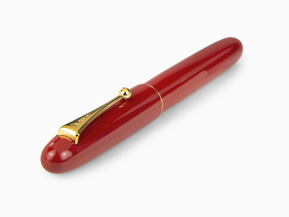 Namiki Yukari Urushi Lacquer Vermilion No.20 Fountain Pen, FNK-128S-R